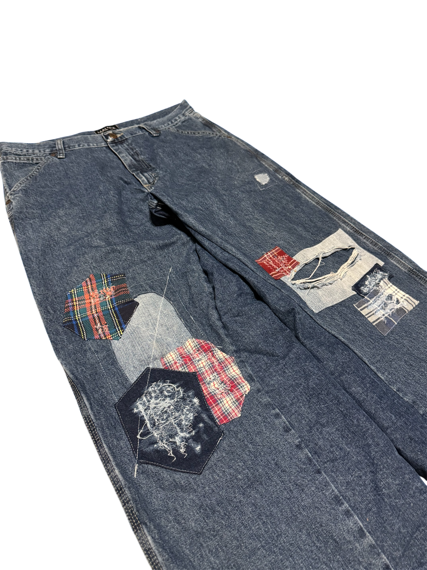 Patched Up Jeans