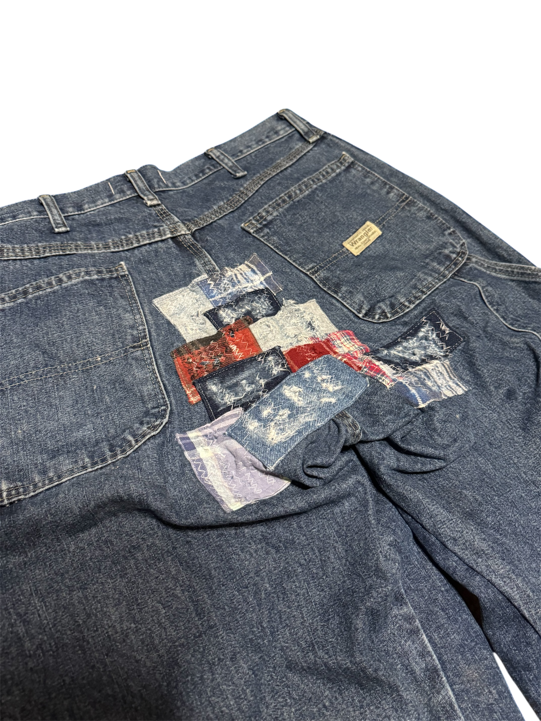 Patched Up Jeans