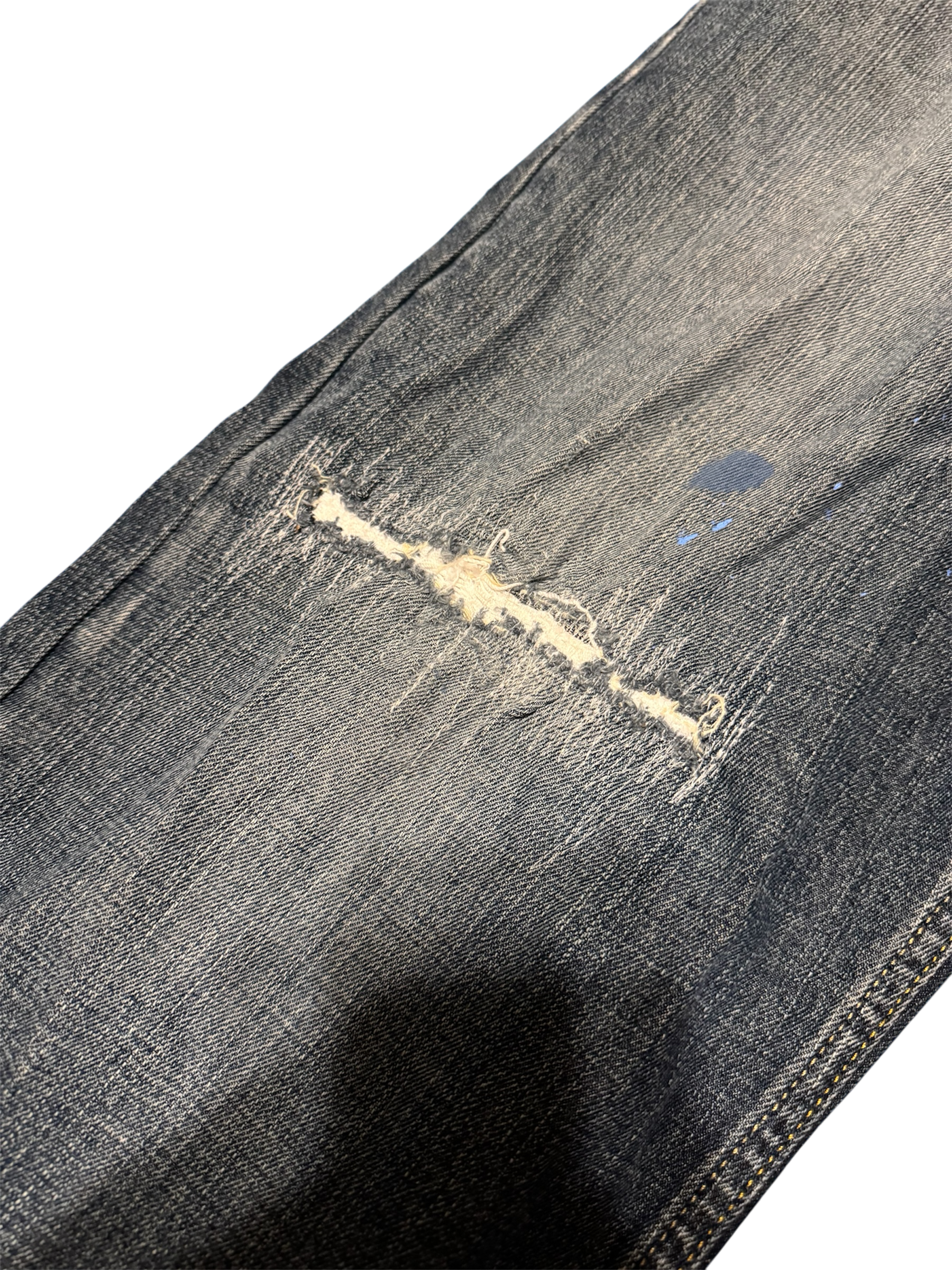 Repaired “MAL” Jeans
