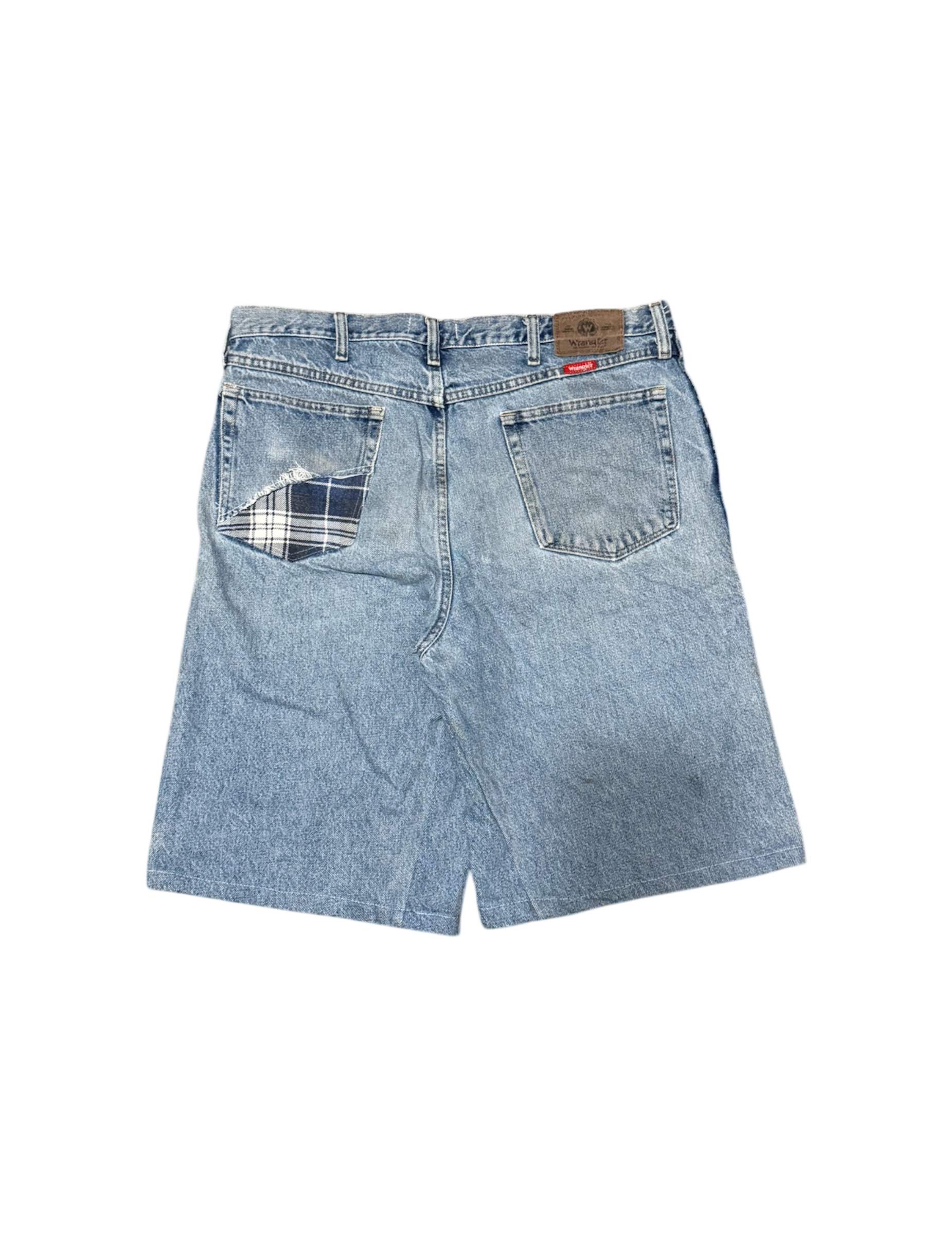 Ripped Flannel Jorts