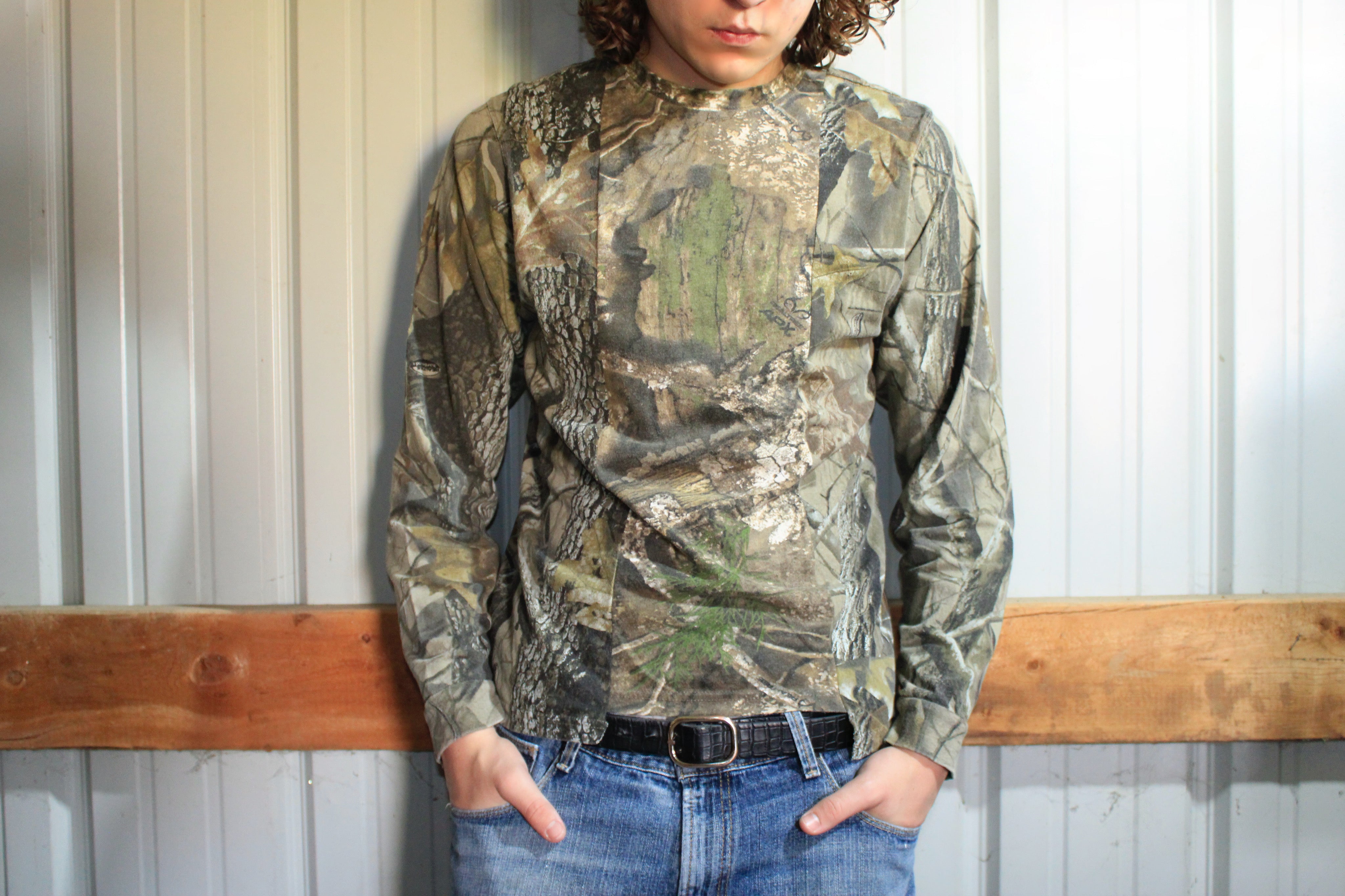 Reconstructed Camo Longsleeve